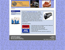 Tablet Screenshot of completewatersystems.net